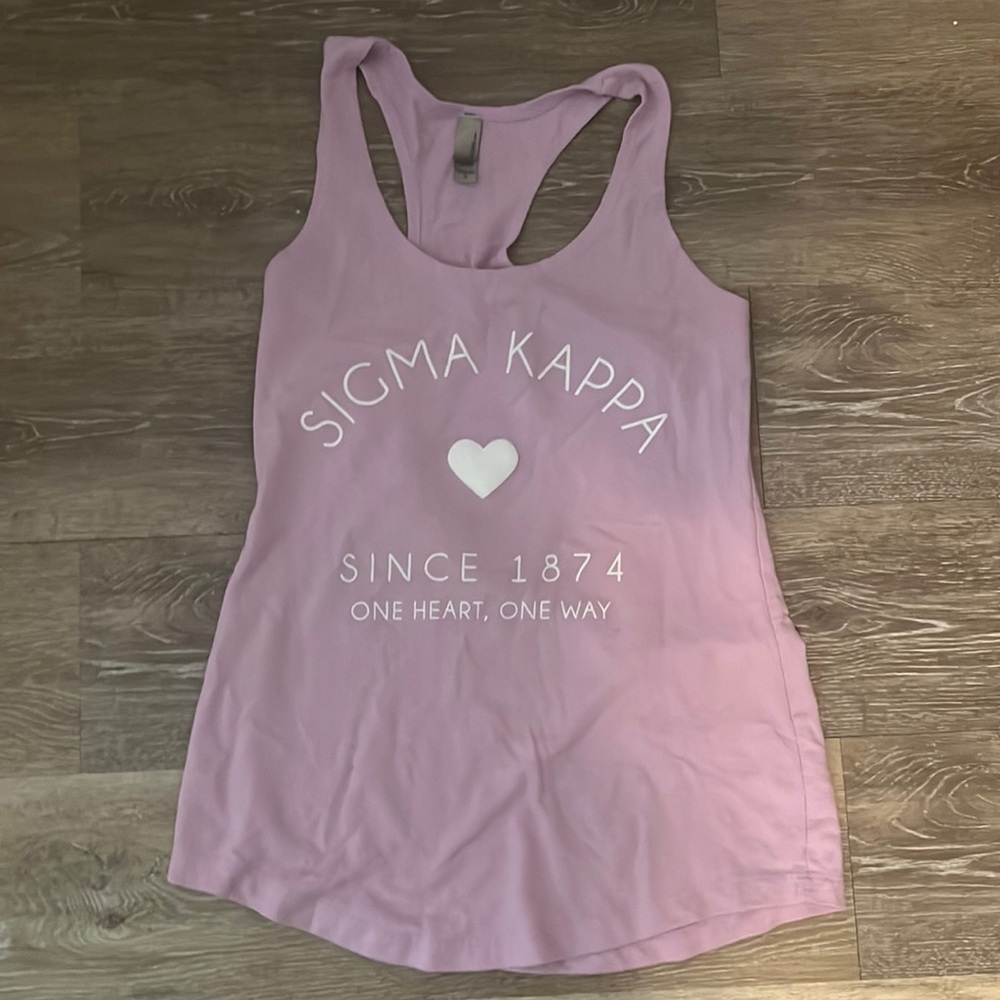 Sigma kappa tank top